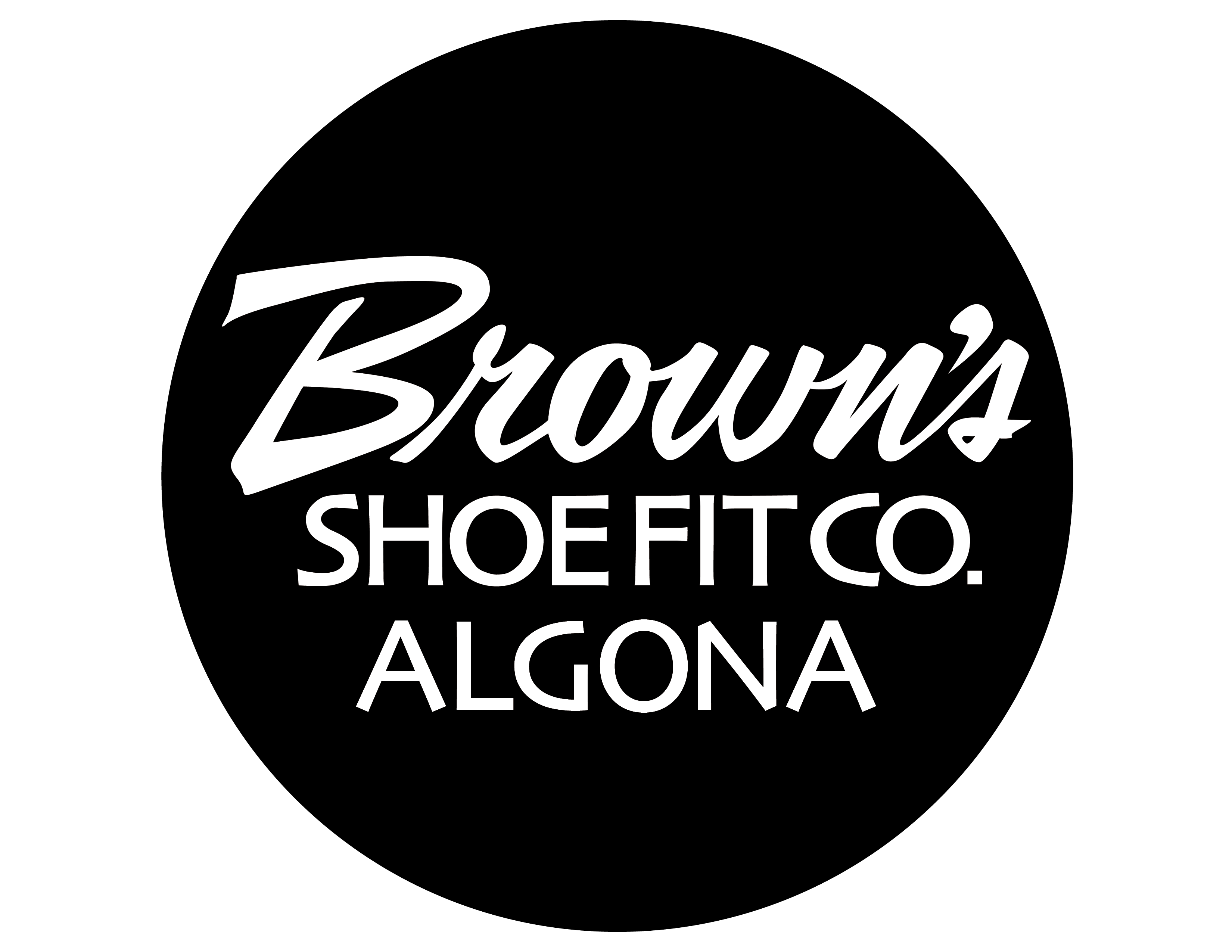 BSFC LOGO ALGONA circle blk