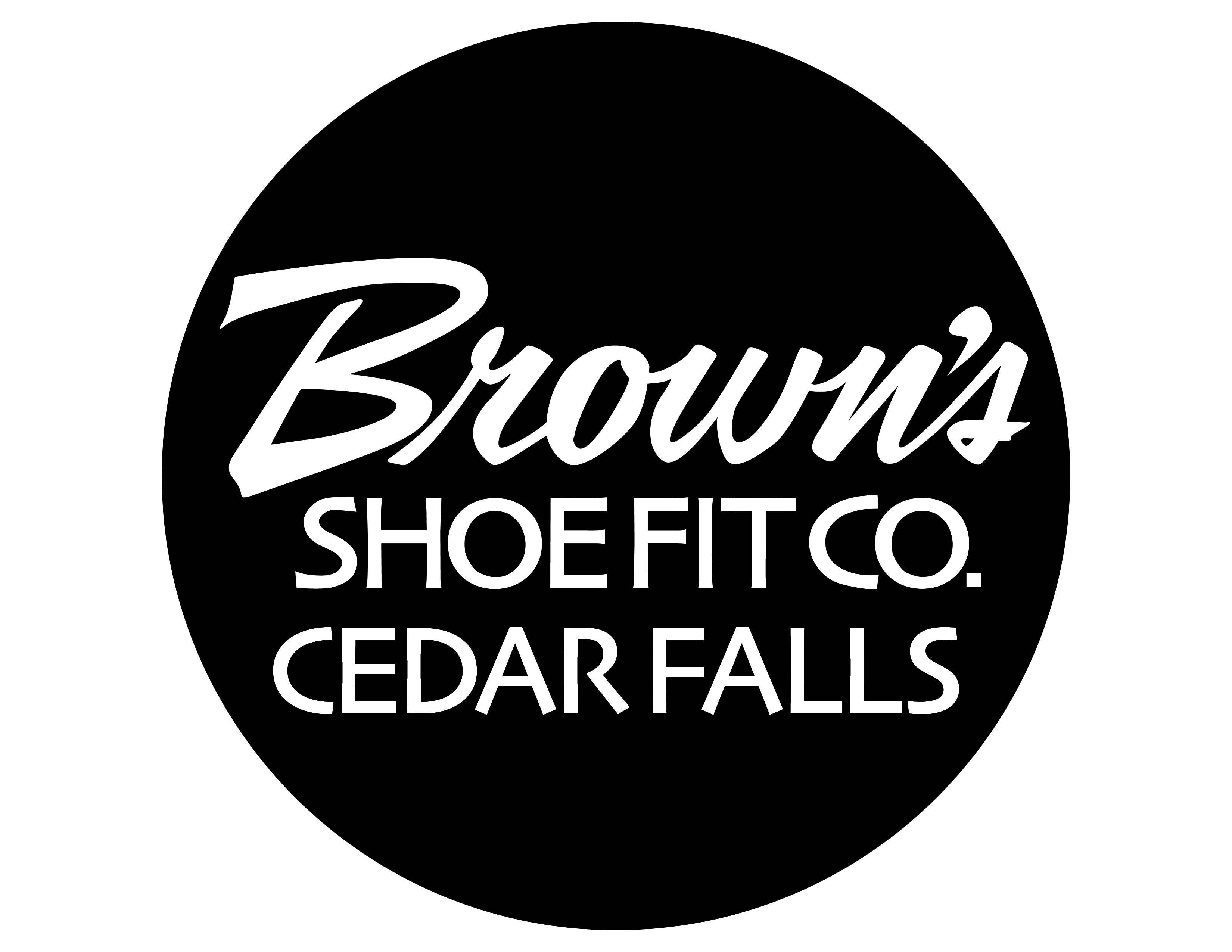 BSFC Logos Cedar Falls Circle black